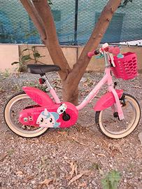 Bici Btwin modello Unicorn 14 pollici