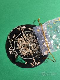 pendolo esoterico con tavola 