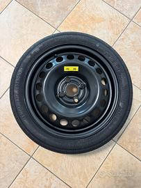Ruotino di scorta 125/70 R15   4 fori Aygo