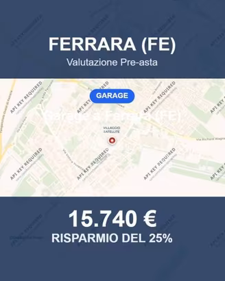 Immobile in asta di 37 m² a Ferrara