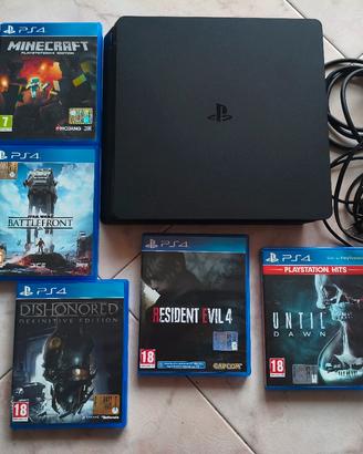 Play Station 4 Slim 1 tb