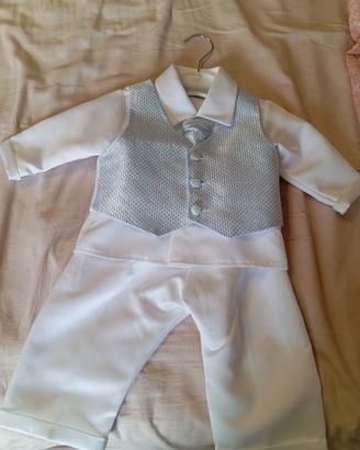vestito battesimo 