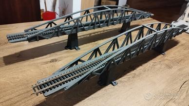Coppia ponti trenino no Lima H0 1:87