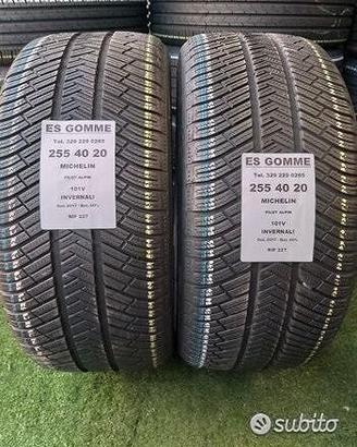 2 gomme 255 40 20 MICHELIN inv RIF227
