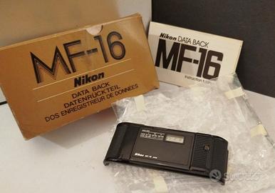 Dorso Dati Nikon MF-16 / revision.test.usato bene