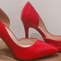 scarpe donna rosse