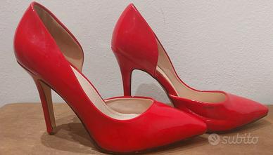 scarpe donna rosse
