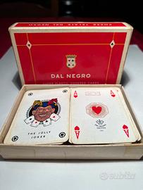 Carte Poker Dal Negro St. Moritz Vintage Originali