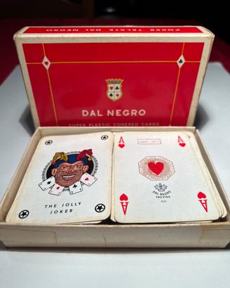 Carte Poker Dal Negro St. Moritz Vintage Originali