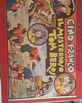 Raccolta fumetti vintage Cino e  Franco anni 1970