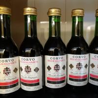 Bottiglie vino Corvo annata 1989-83