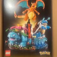 Lego pokemon Venusaur, Charizard e Blastoise nuovo