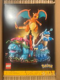 Lego pokemon Venusaur, Charizard e Blastoise nuovo