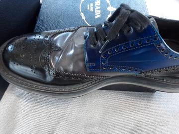 Scarpe prada uomo outlet stringate