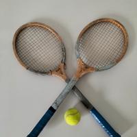 racchette da tennis d'epoca anni 60