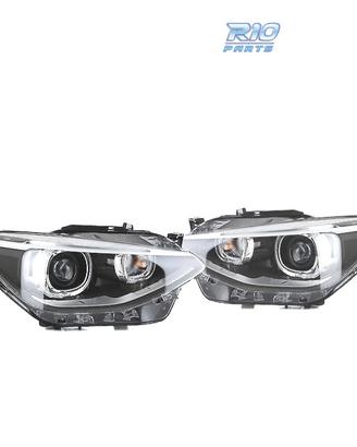 FARI BMW F20 F21 11-15 BIXENON ANGEL EYES FONDO NE