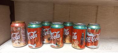 lattine coca cola due serie