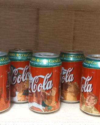 lattine coca cola due serie