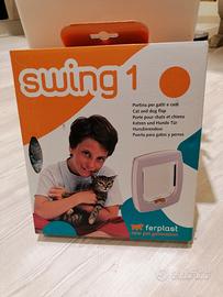 Portina basculante per gatti e cani