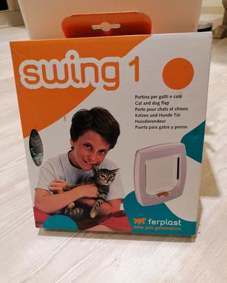 Portina basculante per gatti e cani