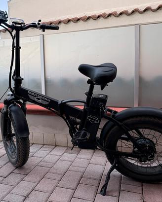 Bici elettrica pieghevole