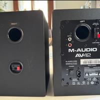 Casse monitor M Audio av 42