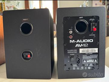 Casse monitor M Audio av 42