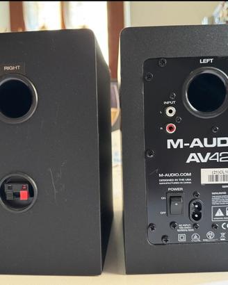 Casse monitor M Audio av 42