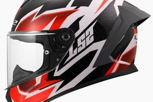 Casco moto integrale LS2 FF820 Rapid 3 Xtrem White