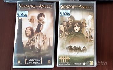 2 VHS Nuove de: Il Signore degli Anelli _originali