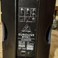 Diffusore audio behringer euro live B115D 1000W