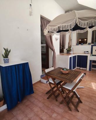 Bivano 4 posti letto con cortile privato e doccia