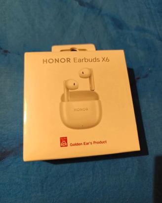 Cuffie Honor earbubs x6