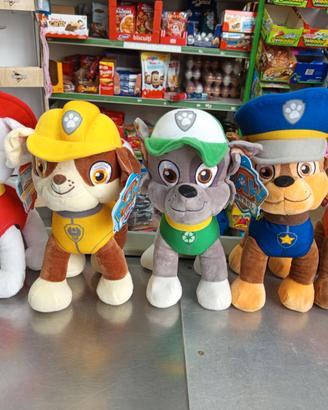 Peluche paw patrol  rubble,rocky,zuma, marshall