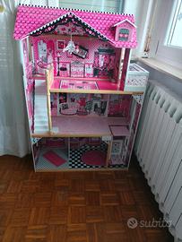 kidkraft casa delle bambole in legno  amelia