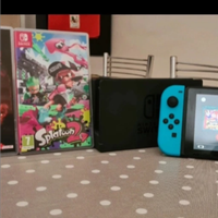 Nintendo switch v2 2019 + 2 giochi