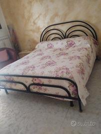 letto matrimoniale in ferro battuto