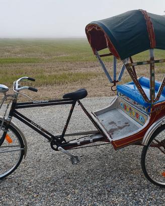 bicicletta risciò indiano 