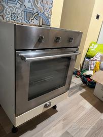 Forno elettrico incasso acciaio  BUONE CONDIZIONI