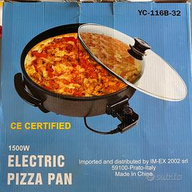 Padella elettrica per pizza e altro.