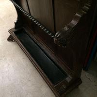 attaccapanni in legno d'epoca