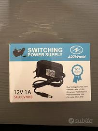 Alimentatore switching A2ZWorld da 12V 1A