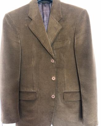 Giacca da uomo in velluto a coste