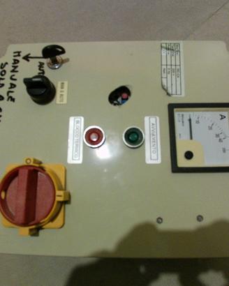 Quadro di comando per pozzo artesiano 220 Volt.