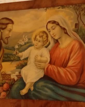 quadro antico sacra famiglia 