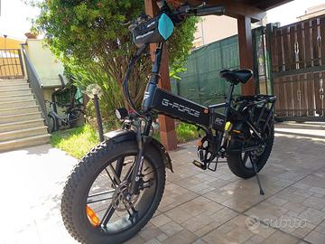 Bici Elettrica G-Force RC Nuova con Accessori