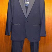 completo uomo giacca pantaloni blu dan john