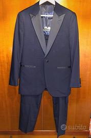 completo uomo giacca pantaloni blu dan john