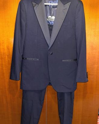 completo uomo giacca pantaloni blu dan john