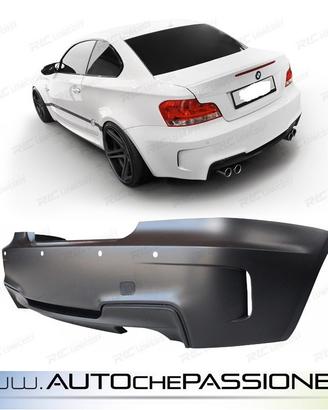 Paraurti posteriore 1M BMW Serie 1 E82 E88 07>13